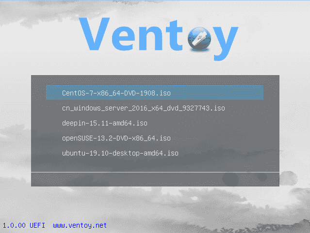 开源U盘启动制作工具Ventoy v1.1.18插图