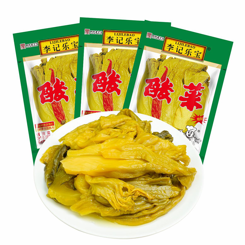 李记乐宝酸菜180g*5袋