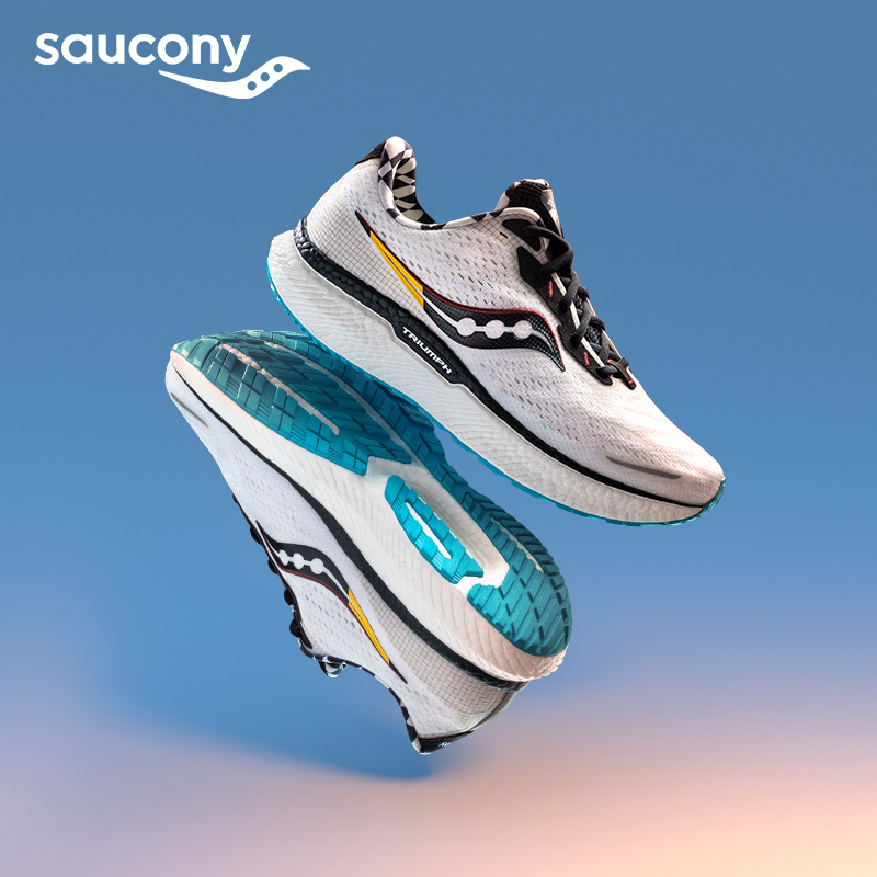 Saucony索康尼Triumph胜利19男女日常训练缓震跑鞋2021新品